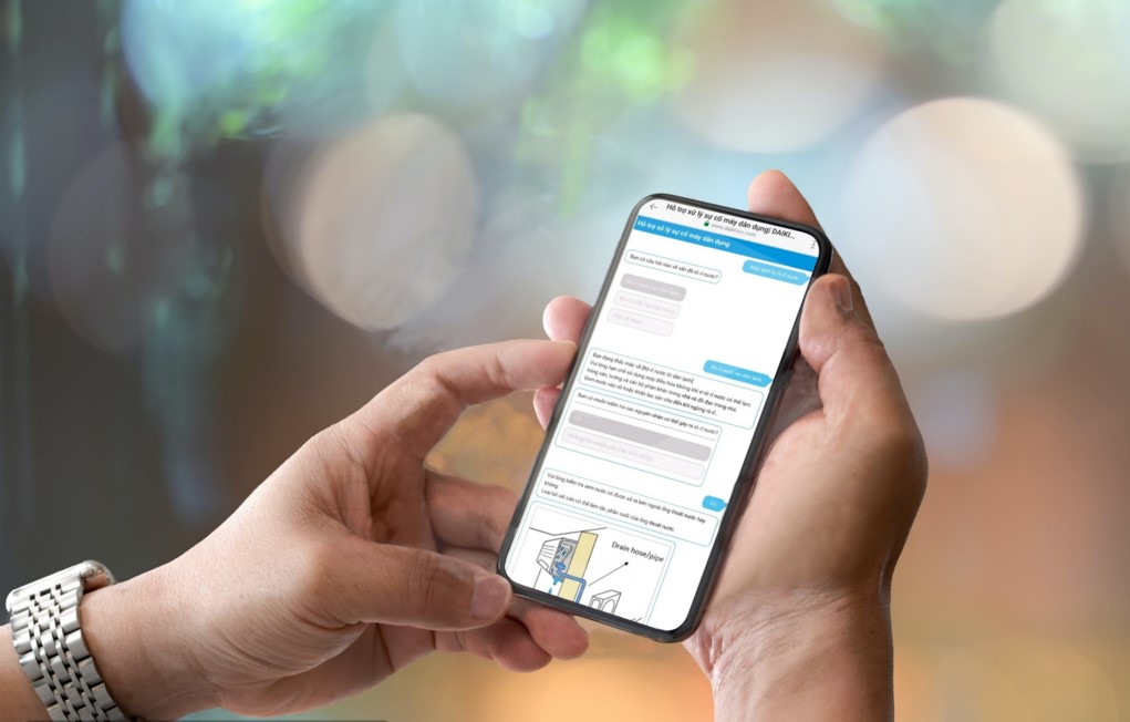 Chatbot Daikin Vietnam - Hệ thống hỗ trợ xử lý sự cố điều hòa không khí dân dụng