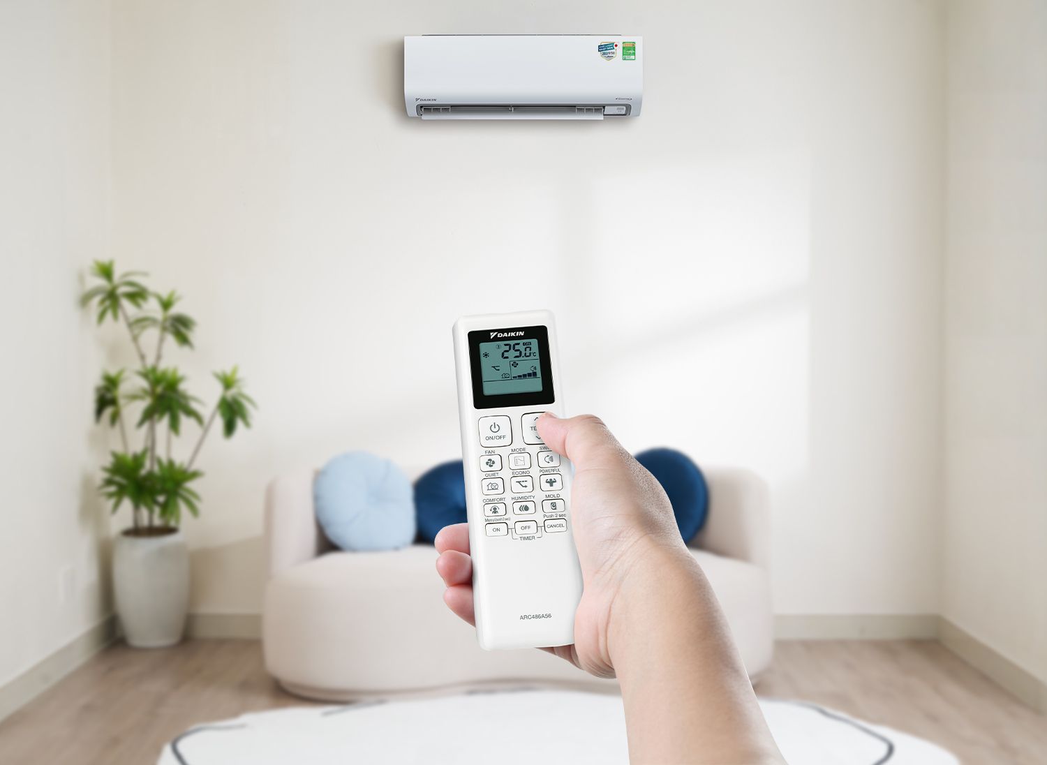 Hướng dẫn sử dụng hiệu quả Remote điều h&ograve;a Daikin FTKF & FTKB