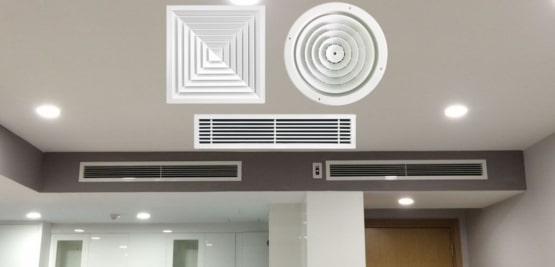 Điều hòa âm trần: Lựa chọn kích thước cửa gió phù hợp cho không gian của bạn!