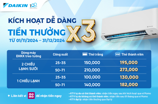Th&ocirc;ng B&aacute;o Chương Tr&igrave;nh &ldquo;K&iacute;ch Hoạt Dễ D&agrave;ng, Thưởng Tiền Gấp Ba&rdquo;