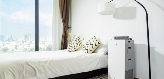 Giảm nguy cơ hen suyễn với máy lọc không khí nhỏ cho gia đình