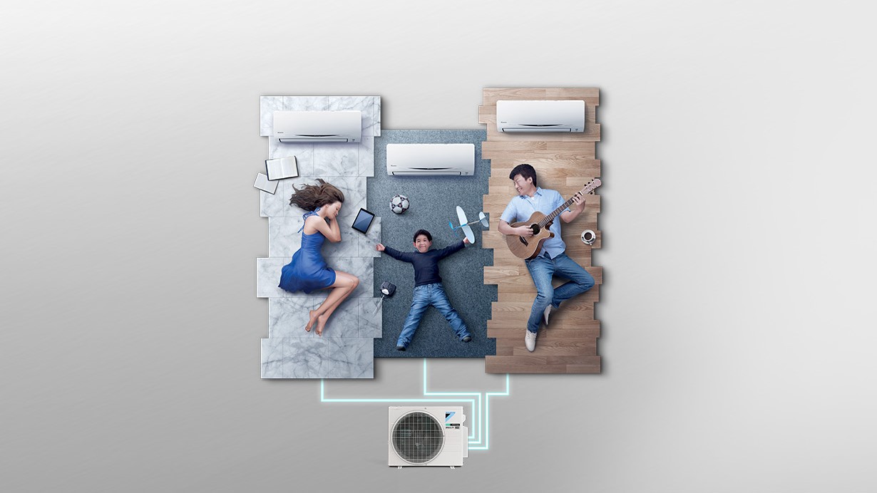 Giải mã ưu điểm độc nhất của điều hòa Multi 1 nóng 2 lạnh
