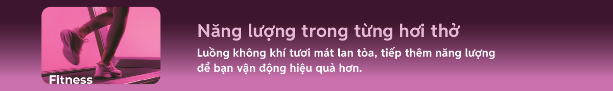 Fitness &ndash; Năng lượng trong từng hơi thở