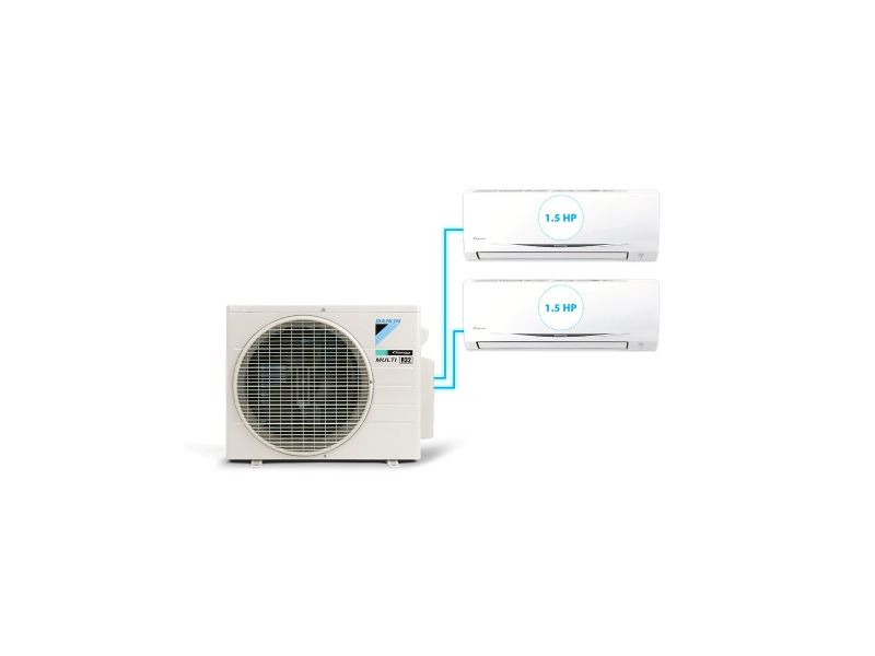 Combo 2 dàn lạnh Điều Hòa Inverter Multi S - 1.5HP + 1.5HP