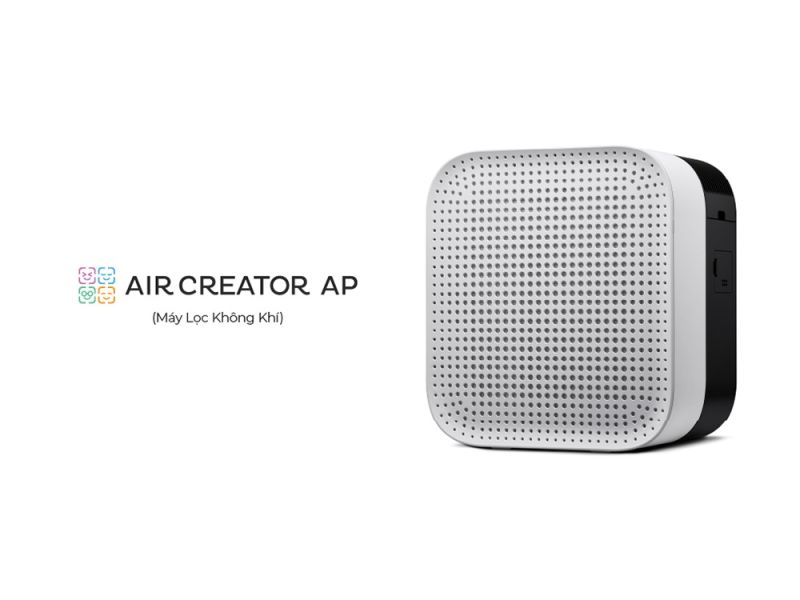AIR CREATOR - M&aacute;y lọc kh&ocirc;ng kh&iacute; MCM55AVM7-W (Trắng) - Trắng
